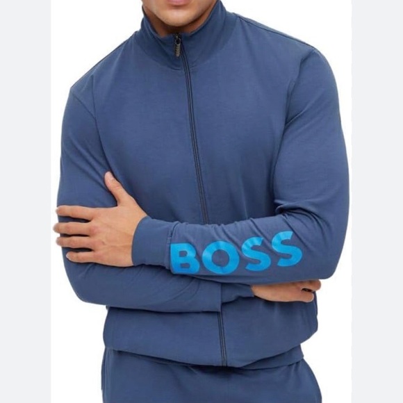 NWT Boss full zipper light weight sport jacket large size
